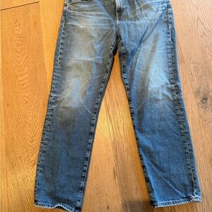 AG Adriano Goldschmied Blue Boyfriend Jeans